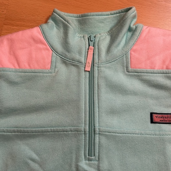 Vineyard Vines Shep Shirt blue/teal and pink size medium - Picture 4 of 7
